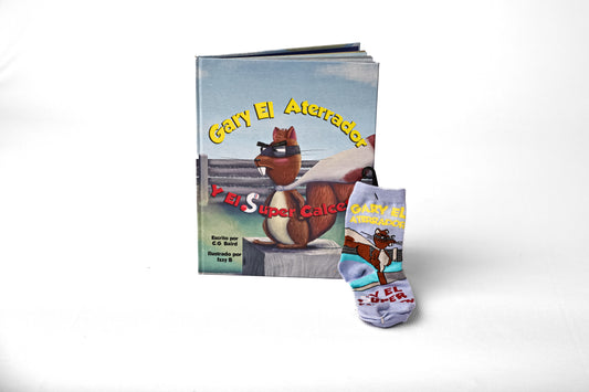 Scary Gary and the Super Sock (Spanish)  Book/Sock Combo