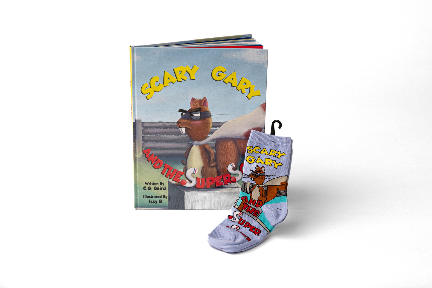 Scary Gary and the Super Sock  Book/Sock Combo